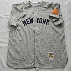Joe DiMaggio 1938 USA MITCHELL & NESS COOPERSTOWN COLLECTION NEW YORK JERSEY 3XL